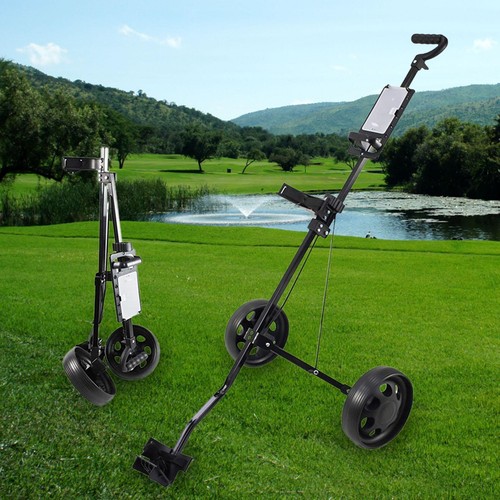 Push pull golf cart - cart, foldable