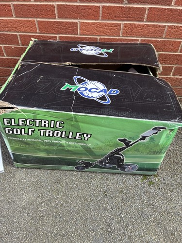 Electric golf trolley - mocad, 2